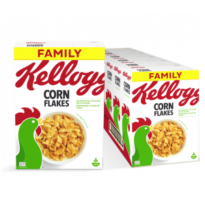Sortiment für Kiosk-Händler und den Campingplatz: Kelloggs Cornflakes